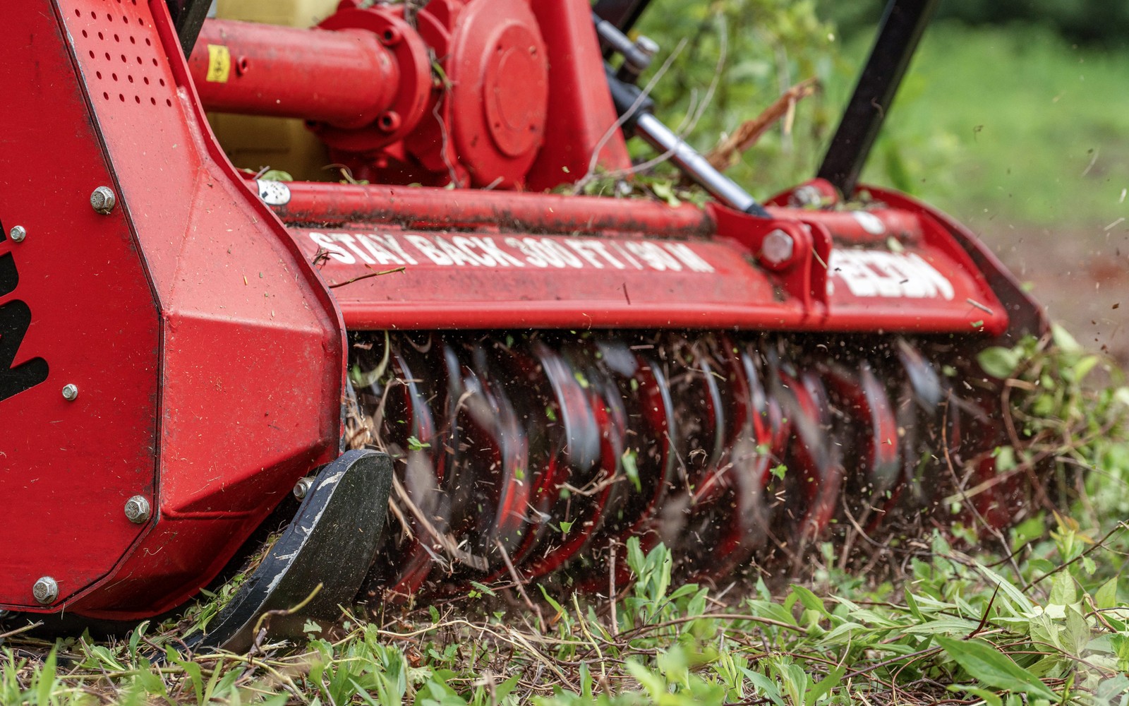 Heavy forestry machinery financed for field work